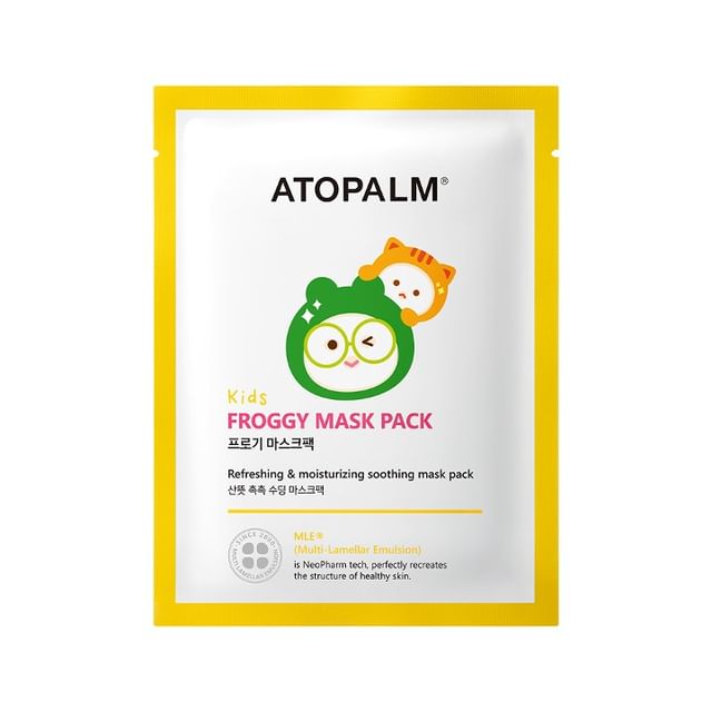ATOPALM Kids Froggy Mask Pack Set